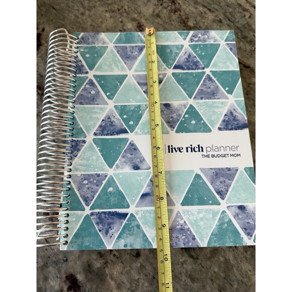 The Budget Mom Live Rich Planner Personal & Finance Undated Sz: 8 3/4” X 9 1/2” - Picture 13 of 14